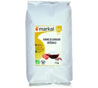 Markal - Farine Sarrasin Intégrale France 1Kg - Vendu par unité