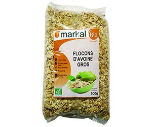 MARKAL Flocons d'avoine Gros 500G Bio -