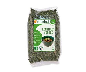MARKAL - LENTILLES VERTES 1KG