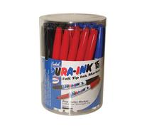 Markal - Marqueur DURA-INK® 15 Pointe Fine Couleurs Mixtes (Tuyau 48)