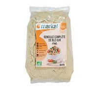 Markal - Semoule Complète De Blé Dur Fine 500G - Vendu par unité