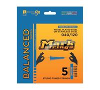 Markbass Balanced Series Strings 40/120 - Jeu de cordes pour guitare basse à 5 cordes