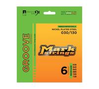 Markbass Groove Series Strings 30/130 - Jeu de cordes pour guitare basse à 6 cordes