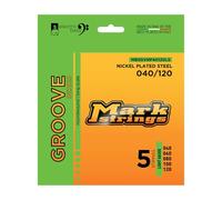Markbass Groove Series Strings 40/120 - Jeu de cordes pour guitare basse à 5 cordes