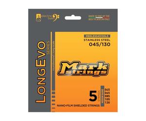 Markbass Longevo Series Strings 45/130 Stainless Steel - Jeu de cordes pour guitare basse à 5 cordes
