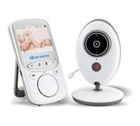 Markboard Bébé Moniteur Numérique Caméra Sans Fil Ecoute Bébé Vision Nocturne Ecran Lcd 2.4”vb605 Blanc G