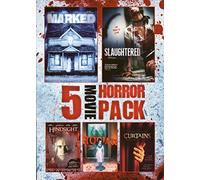 Marked / Slaughtered / Hindsight / Room 33 / Curtains (5-Movie Horror Pack)
