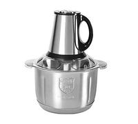 MARKELL Hachoir à Viande en Acier Inoxydable 5L Hachoir à Viande Multifonction Légumes Fruits Robot Culinaire Hachoir Cuisine Machine Prise Ue