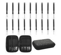 MARKELL Kit d'outils de retrait de terminal - 18 pièces - Kit d'outils d'extraction de broches - Outil de dépannage - Outil de desserrage de connecteur de fil électrique de voiture