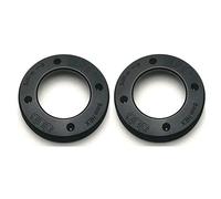 MARKELL Lot de 2 capuchons de bras de manivelle compatibles avec le système Dub, alliage d'aluminium noir / couvercle latéral M30 BB30 /Dub, capuchon de fixation pour bras de manivelle