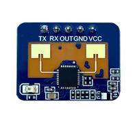 MARKELL Module de détection de mouvement avec capteur de radar de présence LD2410C MmWave 24G