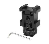 MARKELL Support adaptateur triple griffe de flash Support de tige pour appareil photo reflex numérique pour flash vidéo LED, A