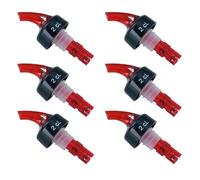 Markenlos 6 PCs. Bec verseur 2 cl. Cuillère à Liqueur verseur Doseur pour Bouteilles - Plastique