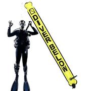Marker Buoy - 132 g, Dive Buo y Divin g Accessoires Équipement de sécurité | Plongée, étanchéité avec revêtement TPU réfléchissant pour la natation