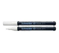 Schneider Schreibgeräte 271 127149 Marqueur peinture blanc 1 mm, 2 mm