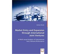 Market Entry And Expansion Through International Joint Ventures