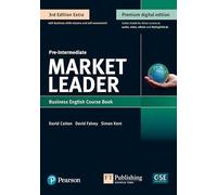 Market Leader 3e Extra Pre-Intermediate – Manuel et eBook – Exercices en ligne, DVD