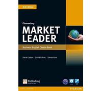 Market Leader – Elementary – Livre de l'élève + DVD-ROM – 3e édition – Pearson Longman