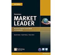 Market Leader 3rd Edition Elementary Coursebook With Dvd-Rom And Myenglishlab Student Online Access Code Pack