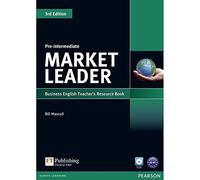Market Leader 3rd Edition Pre-Intermediate Teacher's Resource Book/Test Master CD-ROM Pack.