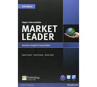 Market Leader 3rd Edition Upper Intermediate Coursebook & DVD-Rom Pack.