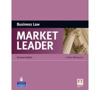 Market Leader Esp Book. Specialist Books Intermediate - Upper Intermediate Business Law