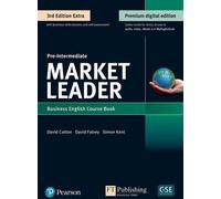 Market Leader Livre et eBook de l'étudiant pré-intermédiaire avec entraînement en ligne, ressources numériques et DVD