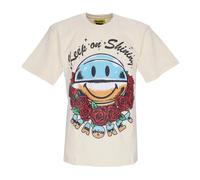 Market - Smiley Keep On Shining Tee - Homme - Tops - Beige - Taille: L