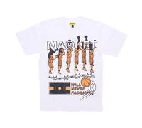 Market - Tee Homme Jump Shot Noir - Homme - Tops - Blanc - Taille: S