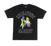 Market - The Simpsons Tee Homme Noir - Homme - Tops - Noir - Taille: S