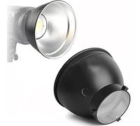 Market&YCY 55 Degrés 7 Pouces Réflecteur Couvre-Lampe Standard Diffuseur Bowens Montage Studio Flash Light pour AD600B AD600BM AD1200 (FRT-55 °)