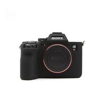 Market-YCY Coque en Silicone pour Appareil Photo numérique A7R V -Housse de Protection en Silicone Souple avec Surface Givrée - Noir