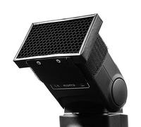 Market&YCY HC-01 Diffuseur Universel Compact en nid d'abeille Speedlite - Noir