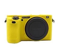 Market&YCY Professionnel Facile Couverture Caméra Protection Caméra Silicone Étui de Protection, pour Sony A6500 Caméra - Jaune