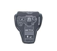 Market&YCY WD Antichoc Étanche PU Tissu Sac pour Appareil Photo SLR pour Nikon Canon Sac pour Appareil Photo Numérique SLR - Gris