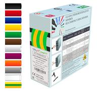 MarketConnect® Gaine Thermorétractable Ø 1,6 mm, L 10mt • JAUNE-VERT • MINIBOX 2:1 SMALL