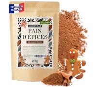MARKETIFAR Épices Pain d'Épices - 250g Mélange Pain d'Épices en Sachet Refermable - 100% Naturel et Vegan - Idéal pour Biscuits et Autres Délices Sucrés de Noël!