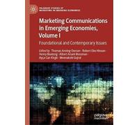 Marketing Communications In Emerging Economies, Volume I