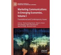 Marketing Communications In Emerging Economies, Volume I