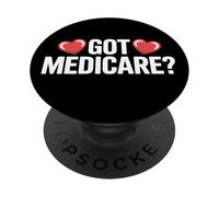 Marketing des Agents de courtage d'assurance maladie Got Medicare PopSockets PopGrip Adhésif