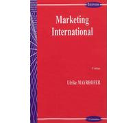 Marketing international, 2e ed. - Ulrike Mayrhofer - Economica - broché - Etude