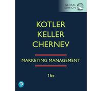 Marketing Management, Global Edition