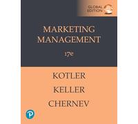 Marketing Management – Global Edition – Pearson Education