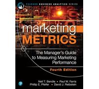 Marketing Metrics by David Reibstein Paperback Book David Reibstein (Auteur)