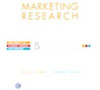 Marketing Research Alvin C. Burns, Ronald F. Bush (Auteur)