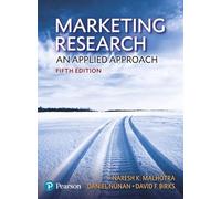 Marketing Research: An Applied Approach