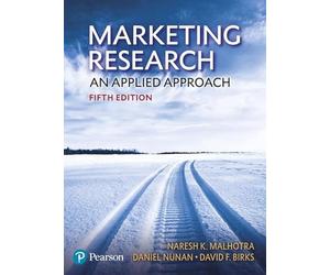 Marketing Research: An Applied Approach
