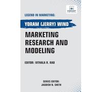 Marketing Research and Modeling