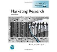 Marketing Research, Global Edition