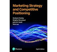 Marketing Strategy and Competitive Positioning – Pearson Education